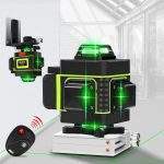 16 Lines 4D Laser Level green line Self-Leveling 360 Horizontal And Vertical Super Powerful Laser level green Beam laser level