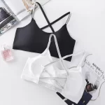 Underwear Women Gather No Steel Ring Ladies Bra Wrap Chest Beautiful Back Activity Ice Silk Seamless Breathable Hole Tube Top