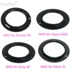 M42 Screw Camera Lens Mount Adapter Ring Accessories to for SONY AF Minolta Alpha For Canon EOS for Nikon AI for Pentax PK Lens