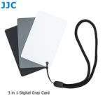 JJC Photography Film White Balance Card 18% Gray Card Small WB Tool for Canon Nikon Sony Fuji Pentax DSLR SLR Mirrorless Camera