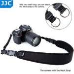 JJC Camera Strap Quick Release Shoulder Neck Strap for Canon Nikon Sony Fujifilm Pentax Olympus DSLR Camera Belt Neoprene Black