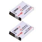 2x 1400mAh EN-EL12 ENEL12 EN EL12 Battery for Nikon Coolpix A1000 B600 W300 A900 AW100 AW110 S6300 S8100 S8200 S9300 S9400 P310