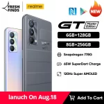 realme GT Master Edition Snapdragon 778G 5G Smartphone Russian Version 120Hz AMOLED 65W Super Dart Charge 64MP 128GB/256GB