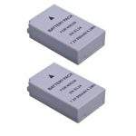 2pcs EN-EL24 ENEL24 EN EL24 Rechargeable Li-ion Batteries for Nikon 1 J5, DL18-50, DL24-85 Digital Camera