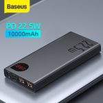 Baseus Power Bank 10000mAh with 20W PD Fast Charging Powerbank Portable Battery Charger PoverBank For iPhone 12Pro Xiaomi Huawei