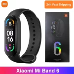 Xiaomi Mi Band 6 Smart Bracele CN/Global Version 6 Color AMOLED Screen Miband 6 Blood Oxygen Fitness Traker Bluetooth Waterproof