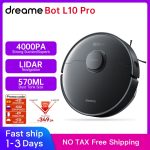 Dreame Bot L10 Pro Robot Vacuum Cleaner For Home Superb LiDAR Navigation, 4000Pa Suction ,150mins Auto Charge, 570ml Dust Tank