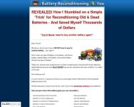 Battery Reconditioning 4 You – 100% Commission!