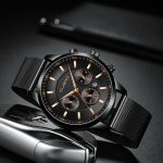 Waterproof Men’s Watch Stainless Steel Quartz Luminous Classic Watches