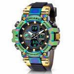 Waterproof Men’s Digital Sports Watch Tactical Military LED Backlight Wristwatch