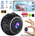 Mini Spy Camera Wifi Wireless Hidden Wifi IP Night Vision HD 1080P Nanny Camera