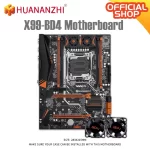 HUANANZHI X99 BD4 V1.1 X99 Motherboard Intel X99 LGA 2011-3 All Series DDR4 RECC128GB M.2 PCI-E NVME NGFF ATX Server Mainboard