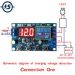 DC 6-40V Battery Charger Discharger Board Undervoltage Overvoltage Protection Board Module Precision Auto Off Module Discharger