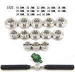 Watch Case Screw Back Die  Set with Handle for Rolex Watch – Includes 13 Sizes