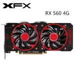 XFX Video Card RX 560 4GB 128Bit GDDR5 RX 560D Graphics Cards for AMD RX 500 series VGA Cards RX560 470 570 460 580 480 Used