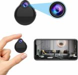 Spy Camera Mini Hidden WiFi Camera HD 1080P w Night Vision and Motion Detection