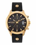 Versus Versace Mens Black 46 mm Griffith Watch VSPZZ0221