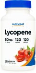 Nutricost Lycopene (50mg) 120 Capsules – Vegetarian, Gluten Free & Non-GMO