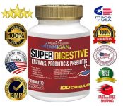 Probiotics 100 Billion CFU Potency Digestive Immune Health 100 Capsules DIGESTIV