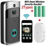 Smart Wireless Video Doorbell Phone Door Ring Intercom Security Camera Bell WiFi