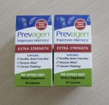 Extra Strength Prevagen, Lot Of 2 Bottles. 30 Pills Per, 60 Tablets Total.