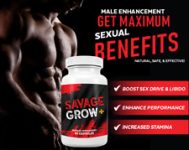 Savage Grow Plus 60 capsules Male Enhancement Supplement 1000 MG