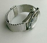 ‘Bond’ mesh bracelet for Omega Seamaster – Stainless steel BOND type watch strap