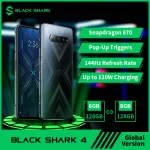 IN STOCK Black Shark 4 5G Gaming Phone Global Version Celular NFC Snapdragon 870 Magnetic Pop-Up Triggers 144Hz 67W Cellphone