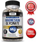 Magnesium Glycinate 350 MG Chelated RLS Improved Sleep, Stress & Anxiety Relief