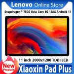 2021 Lenovo Xiaoxin Pad Plus Tablet PC Snapdragon 750G Octa-core 6GB Ram 128GB Rom 11 inch 2K Screen Android 11 WiFi 6 GPS