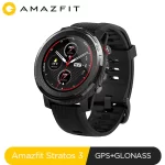 Global Version New  Amazfit Stratos 3 Smart Watch GPS 5ATM Bluetooth Music Dual Mode 14 Days Battery Smartwatch For Xiaomi 2019