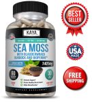 Organic Irish Sea Moss, Bladderwrack & Burdock, Thyroid & Immune Support