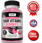 Hair Vitamin Gummies 60ct, Fast & Strong Hair Growth, Compare to Sugar Bear Hair