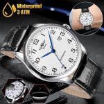 Luxury Men’s Automatic Mechanical Watch Quartz Waterproof Business Wristwatch