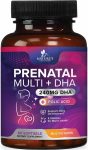 Prenatal Vitamins with DHA and Folic Acid – Before, During and Post Pregnancy