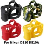 Ming Camera Bag for NIKON D810 Lightweight Camera Bag Case Protective Cover for nikon D810 D810a Camouflage Black red colour