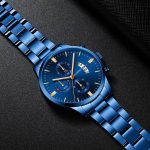 New Men’s Watch Relojes De Hombre Stainless Steel Quartz Luminous Classic Watch