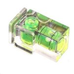 Photo Studio Accessories Universal 2 Axis Bubble Spirit Level Hot Shoe Level for Canon Nikon Casio Fujis