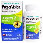 PreserVision, Bausch + Lomb AREDS 2, 60 softgels