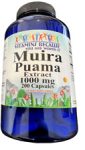 Vitamins Because – Muira Puama Extract 1000mg 200 Capsules Supplement