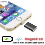 Magnet 8 Pin Micro Usb Lightning Cable For iPhone 7 6s Plus 5s, Magnetic Adapter For Android Samsung Huawei