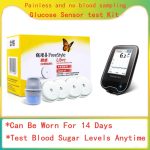 Freestyle Llibre Sensor Blood Glucose Scanner Good Sensor Probe Dynamic Blood Glucose Tester Household Blood Collection-free