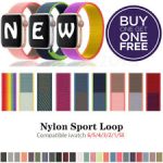 Nylon Sport Band Loop For Apple Watch iWatch Series SE/6/5/4/3/2/1 44/42/40/38mm