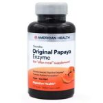 American Health Original Papaya Enzyme Chewable Digestive Aid Tablets (250 Tabs)