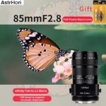 AstrHori 85mm F2.8 Full Frame Macro Tilt-shift Manual Lens for Nikon Z Sony E Canon R RF EOSR Leica L Sigma L Mount Camera