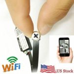 Spy Nanny Cam 1080p HD wireless WiFi Mini Hidden pinhole DIY Screw camera DVR