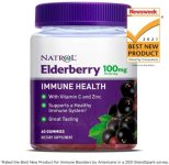 Immune Health 60 Gummies Elderberry, Zinc, Vitamin  C