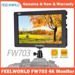 Feelworld FW703 Camera Field Monitor 3G SDI 4K HDMI 7 Inch IPS Full HD 1920×1200 Portable DSLR Monitor for Sony Nikon Canon