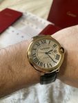 $16,400 Cartier Ballon Bleu 18k Yellow Gold Men’s 42MM Watch