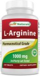 Best Naturals L-Arginine 1000mg 120 Tablets